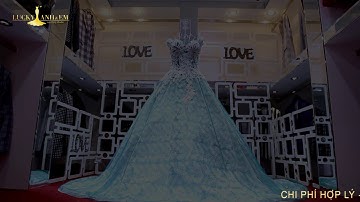 Váy cưới sắc xanh độc lạ | Chụp Ảnh Cưới Chuyên Nghiệp Tại HCM