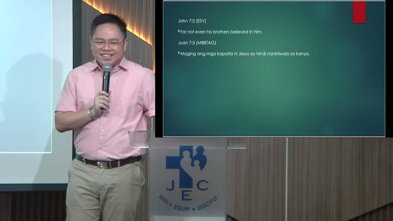 Pagaralan nating mabuti kung anong klaseng relasyon ang meron tayo sa ating Panginoong Diyos. Kilala ba natin siya? Tayo ba ay tunay niyang mananampalataya? O kilala lang ba natin siya sa pangalan?

Pagaralan nating mabuti ang Salita ng Diyos.