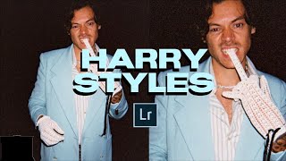 How to do the HARRY STYLES Disposable Camera Effect + Lightroom Preset