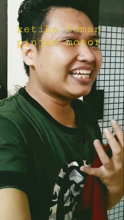 ketika teman pinjam motor