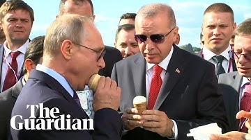 Putin buys an ice cream for Erdoğan: 