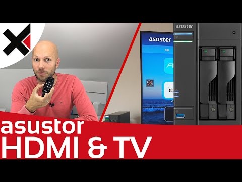 Asustor AS6202T als Multimedia Zentrale zu Hause 4K HDMI Tutorial Deutsch | iDomiX