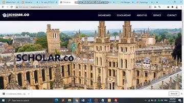 Aplikasi Client Server Berbasis Web dengan nama  " Website Beasiswa "