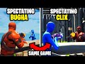 I Spectated ALL 100 Players in One Game of Fortnite... (at the SAME TIME!)