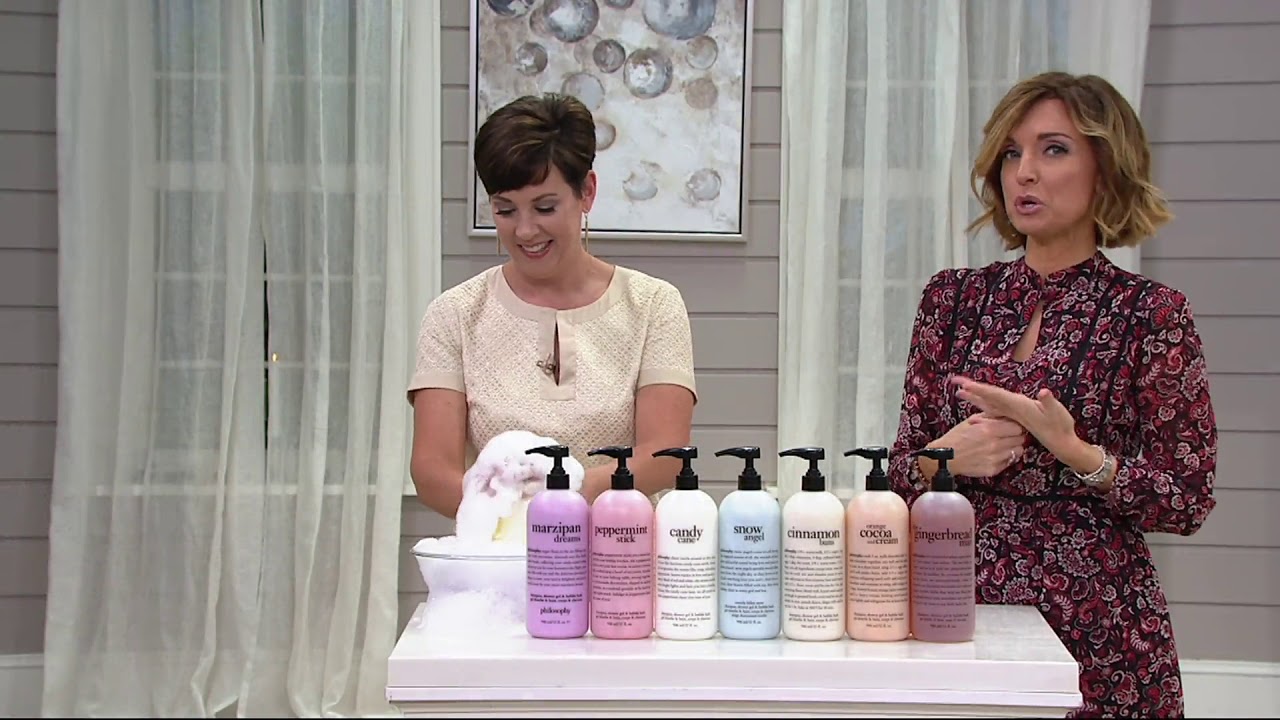 philosophy supersize holiday 3in1 shower gel on QVC YouTube