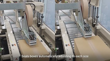 SATO LR4NX-FA - Automatic carton sealer and labeller