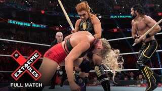FULL MATCH - Rollins & Lynch vs. Corbin & Evans – Extreme Rules Match: WWE Extreme Rules 2019 screenshot 1