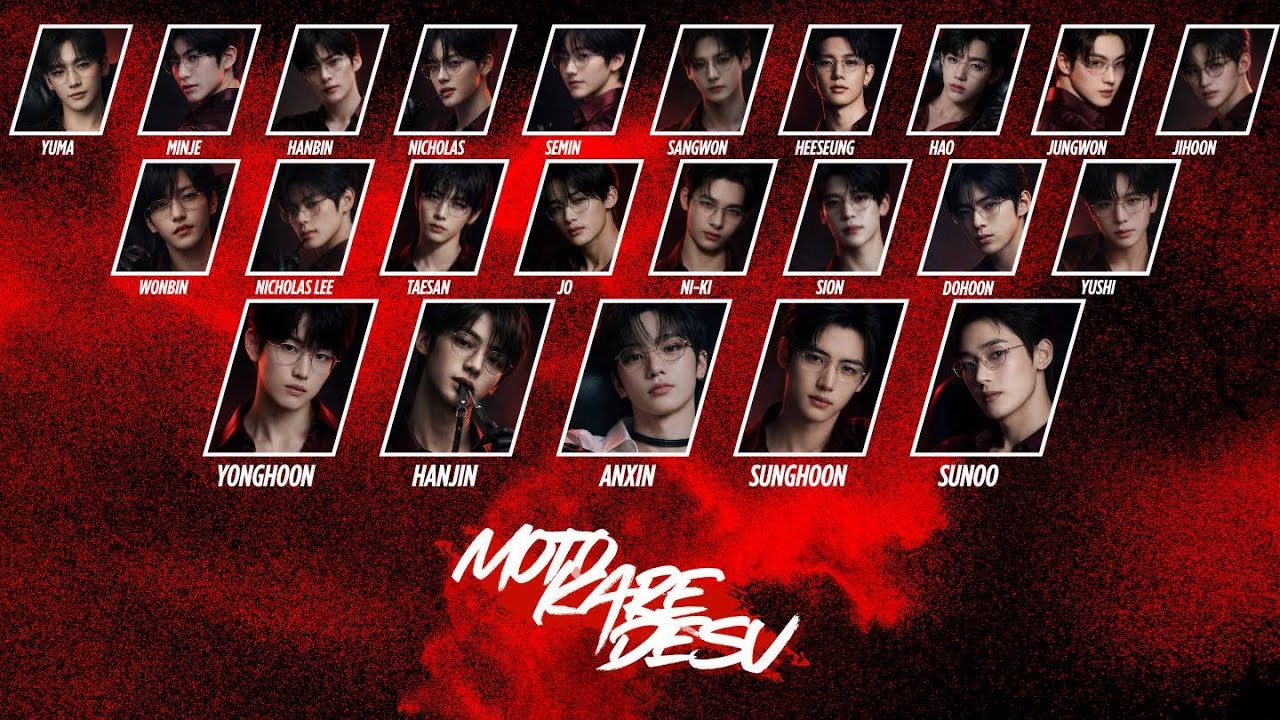 [Color Coded] CBZ48 - Moto Kare Desu [AKB48 MALE VERSION]