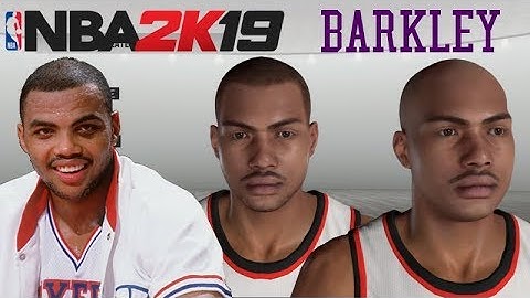 NBA 2K19 How To Create Charles Barkley MyPlayer MyCareer