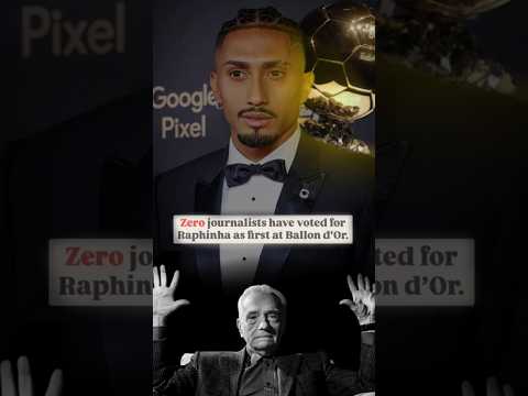 مفيش صحفي واحد صوت ل رافينيا   رافينيا  كرة قدم ديمبلي صحفي