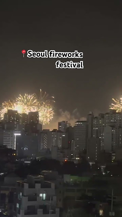 #seoul #fireworks #shorts #불꽃놀이 #subscribe #short #korea #foryou