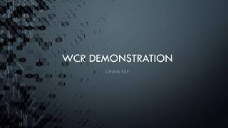 WCR Demonstration, Chunk Flip