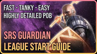 One of the FASTEST and SAFEST League Start Builds - Summon Raging Spirit Guardian Guide 3.23