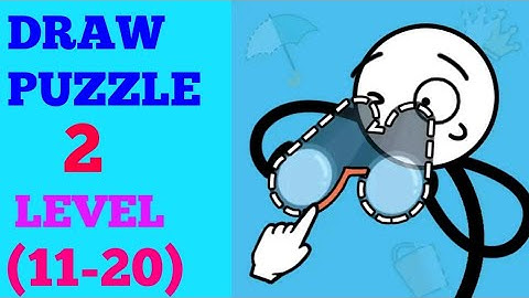 Draw puzzle 2 level 11 12 13 14 15 16 17 18 19 20 solution or walkthrough