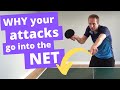 3 reasons why your forehand topspins go into the net