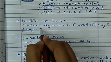 Class VI-Maths-Divisibility-Practice Set 22-Divisibility test for 2,3,4,5,9,10