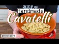 Chef Frank makes Cavatelli