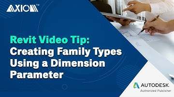 Revit Video Tip: Creating Family Types Using a Dimension Parameter