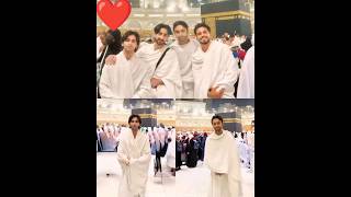 #Ashir Wajahat performs Umrah with bother #
