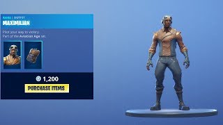New Maximilian & Airheart Skins Fortnite Battle Royale