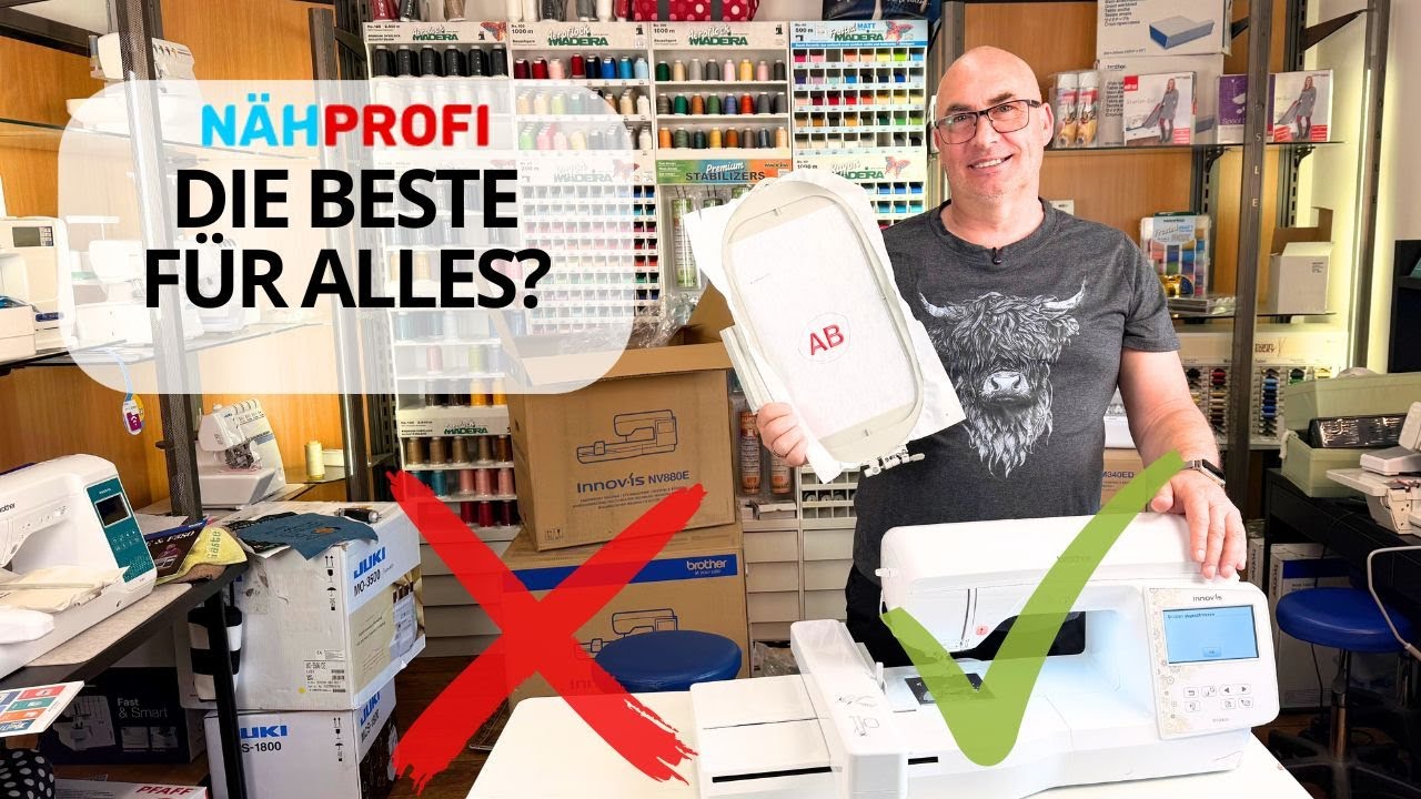Brother 880E + NV2700 – Welche Brother Stickmaschine lohnt sich 2025?