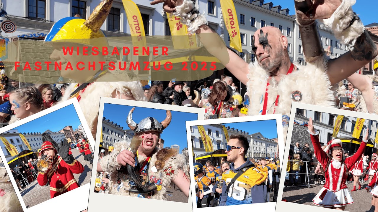 Der Wiesbadener Fastnachtsumzug 2025/ Wiesbaden Carnival Parade