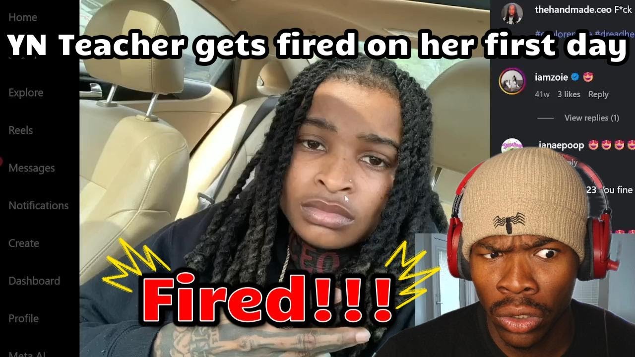 substitute teacher gets fired on her first day.. - YouTube