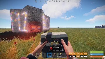 Rust: Raid alarm (for your base) Electrical Demo