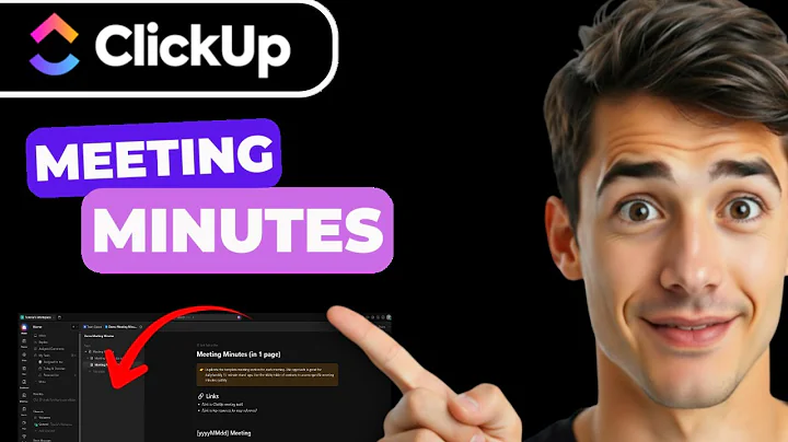 How To Write Meeting Minutes In Clickup (Easiest Way) (2025 Guide)