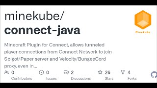 GitHub - minekube/connect-java: Minecraft Plugin for Connect, allows tunneled player connections