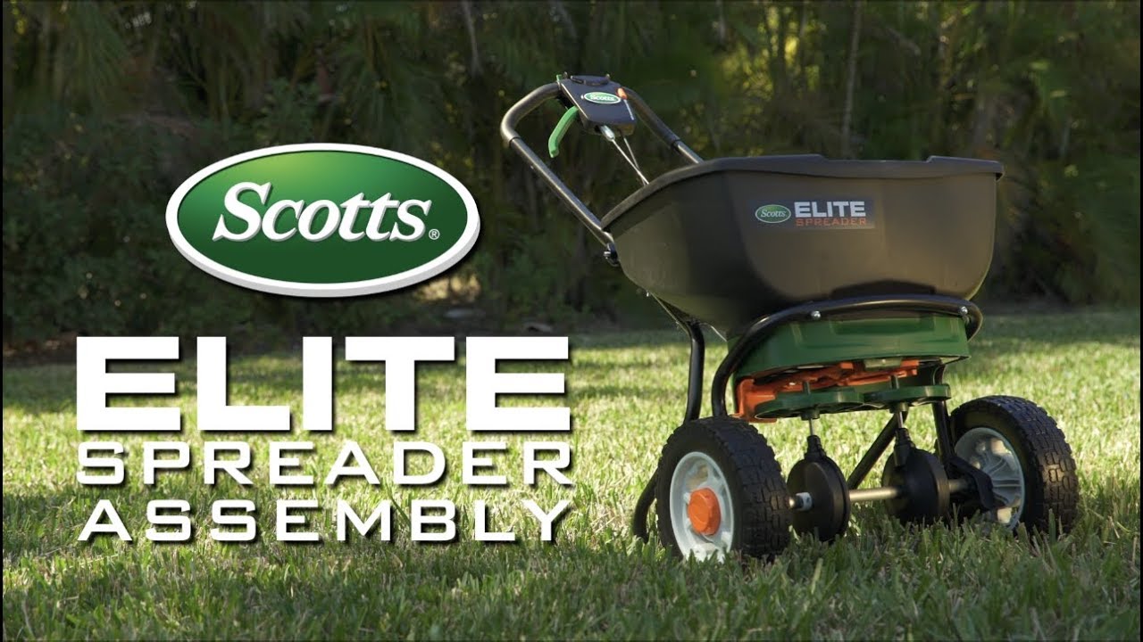 How To Assemble Your Scotts® Elite Spreader - YouTube