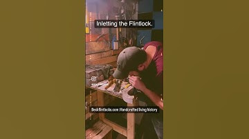 Building flintlock pistol pt 4 #flintlock #gunsmith #muzzleloader #woodworking #carpenter #history