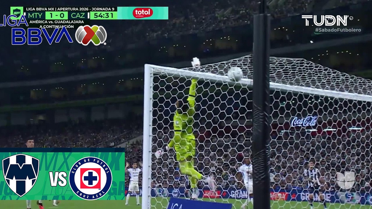 ¡IBA A SER UN GOLAZO! | Monterrey vs Cruz Azul | Liga MX - Jornada 9 Apertura 2026 | TUDN