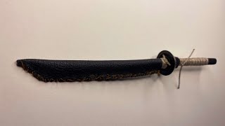 Hand made katana Sword 🗡 Leonardo Ninja Turtle 🥷🐢 check reels 💢