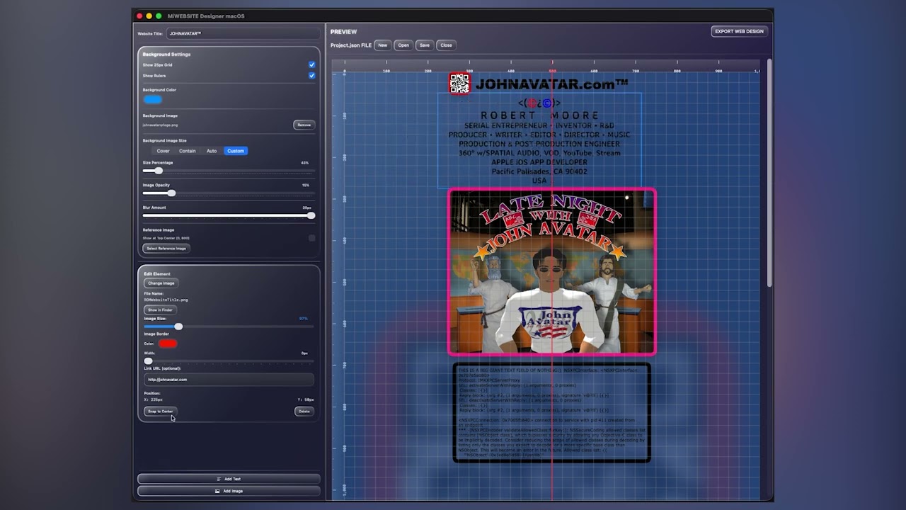 COMING SOON APP STORE - MiWEBSITE Designer macOS ULTRA-SIMPLE NO-CODE WebSite Builder ANY COMPLEXITY