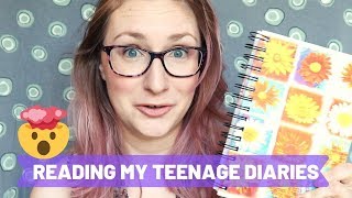 Reading my teenage diaries  as an autistic adult #actuallyautistic