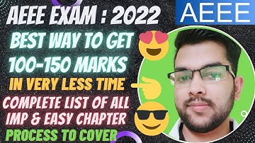 Amrita Entrance 2022 | Best way to get 100-150 marks in very less time 🔥 #amrita #AEEE #jee_main2022