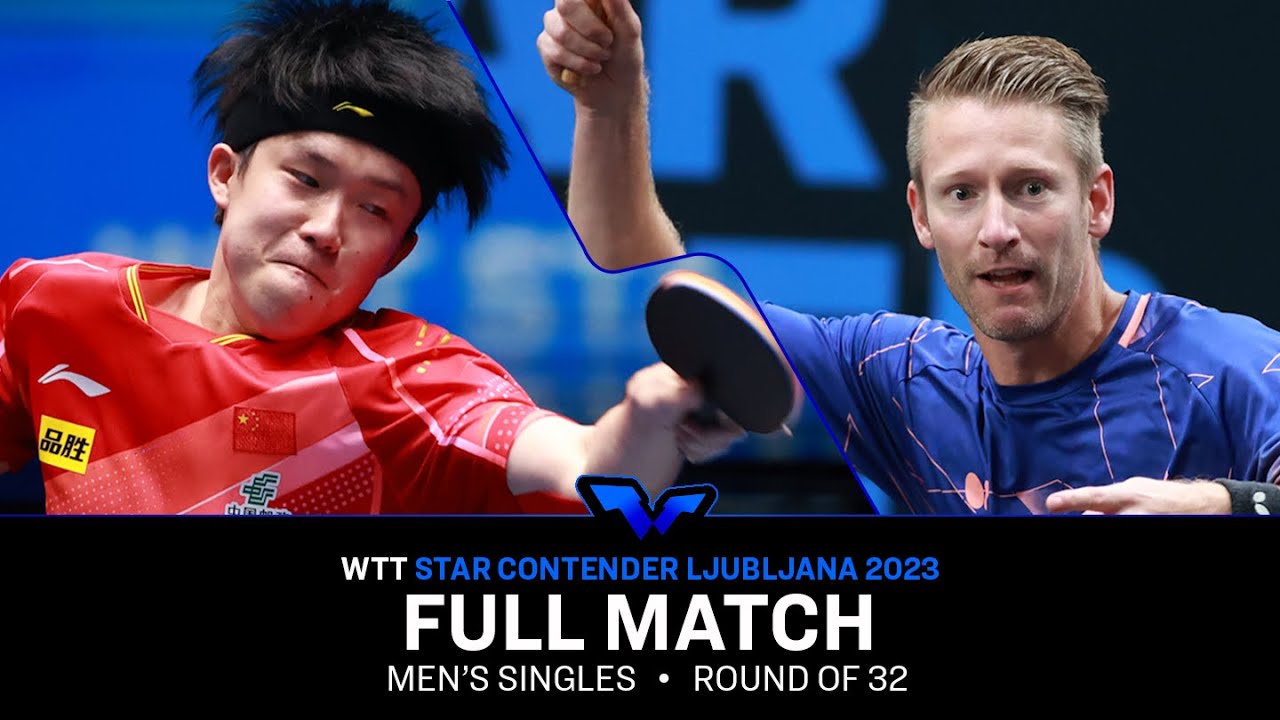 FULL MATCH | WANG Chuqin vs Ruwen FILUS | MS R32 | #WTTLjubljana 2023