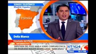 Rajoy tiene responsabilidad directa sobre presunta financiación ilegal del PP: diputada del PSOE