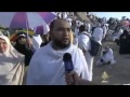 1437لقاءات الجزيرة مباشر عند جبل الرحمة بصعيد عرفات 
