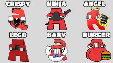 Alphabet Lore But Everyone Is ALL Different Versions 3