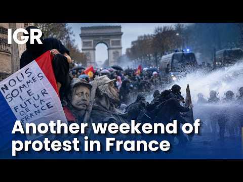 Fresh Clashes Erupt as French Protesters March On | IGR | India Global Review