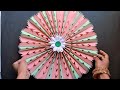 How to Make 3D Paper Snowflake ❄️ | Easy Christmas Decoration at Home |