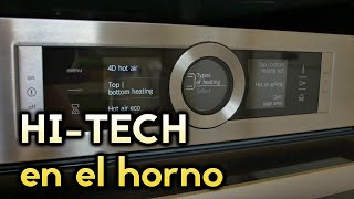 Bosch horno Series 8 con vapor. Cuando la tecnología se junta con la  gastronomía. - YouTube