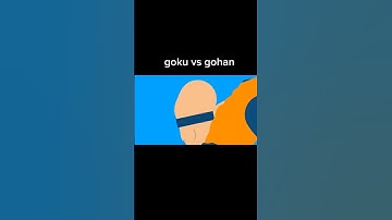 goku vs gohan #animation #2023 #fight #dragonball #stickfight #ssj #ssgss
