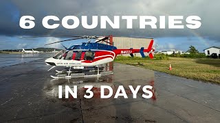 6 Countries in 3 Days | Caribbean Helicopter Mission for Disaster Preparedness