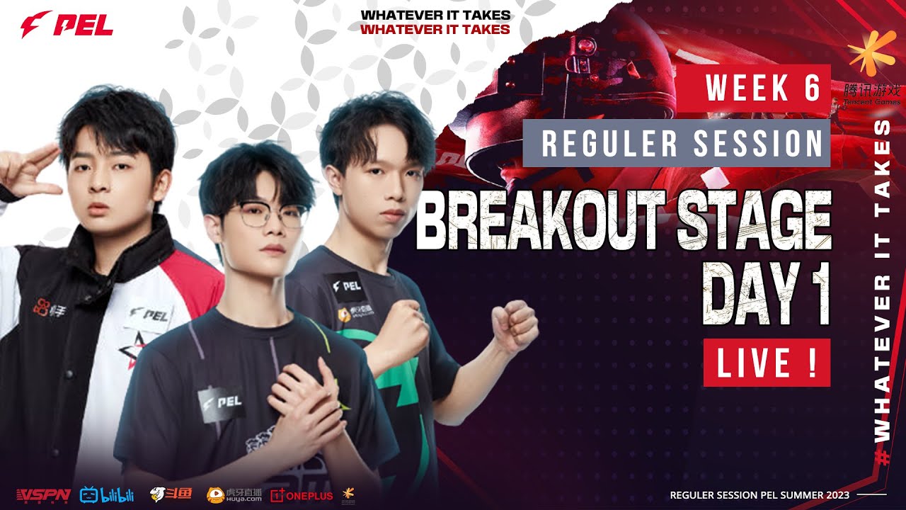 [LIVE] 2023 PEL SUMMER WEEK 6 DAY 1 - BREAKOUT DAY