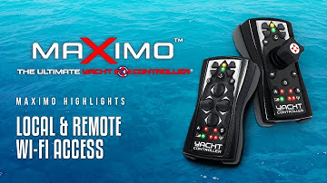 Yacht Controller® Maximo™ Highlight - Local & Remote Access via Wifi Hotspots  ||  The Yacht Group™
