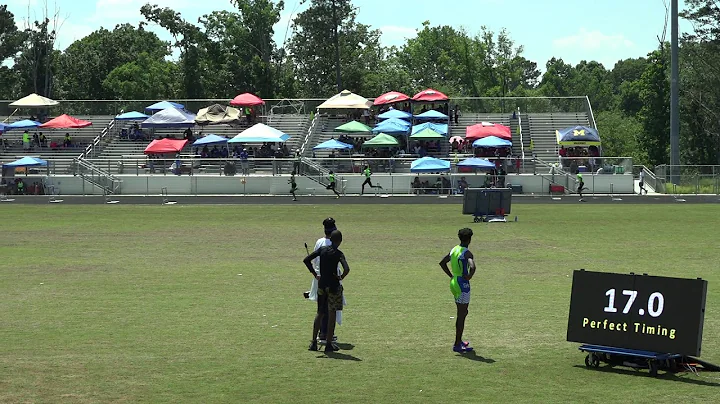 17yr Darryl Burton 55.55s 400m Hurdles Timed Final...