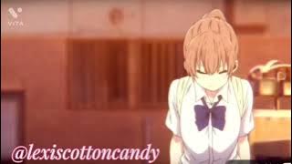 Shoko Nishimiya confession #asilentvoice #shokonishimiya #anime